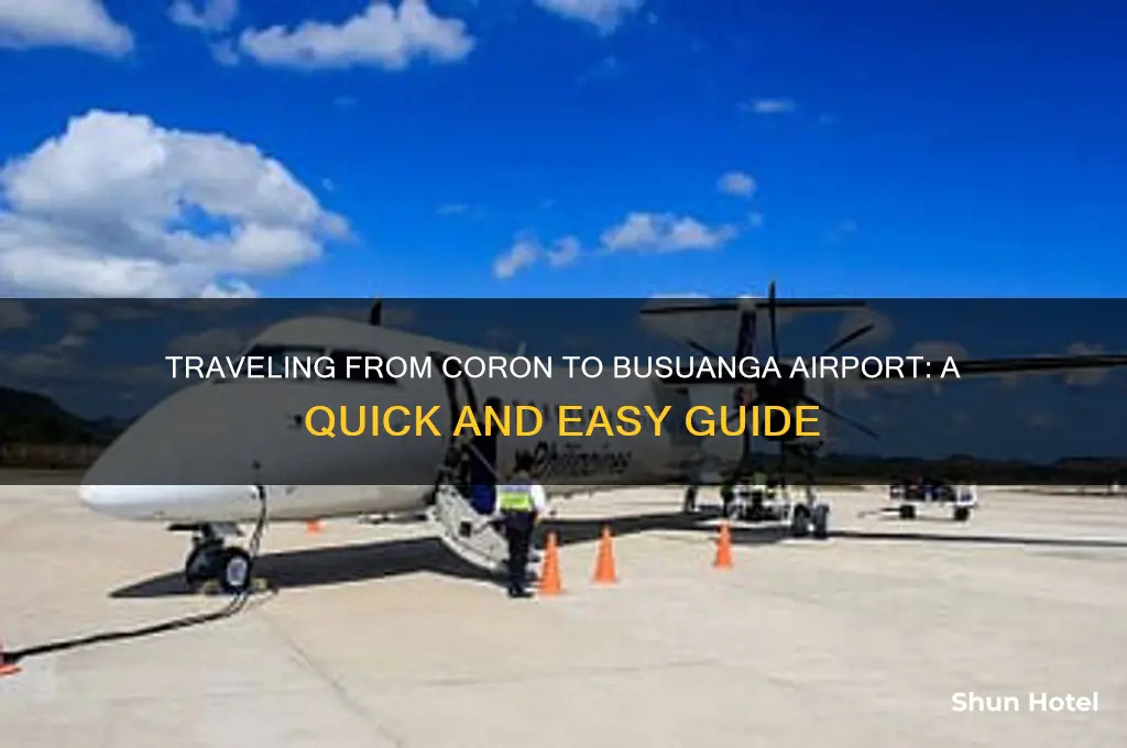how to get from coron to busuanga airport