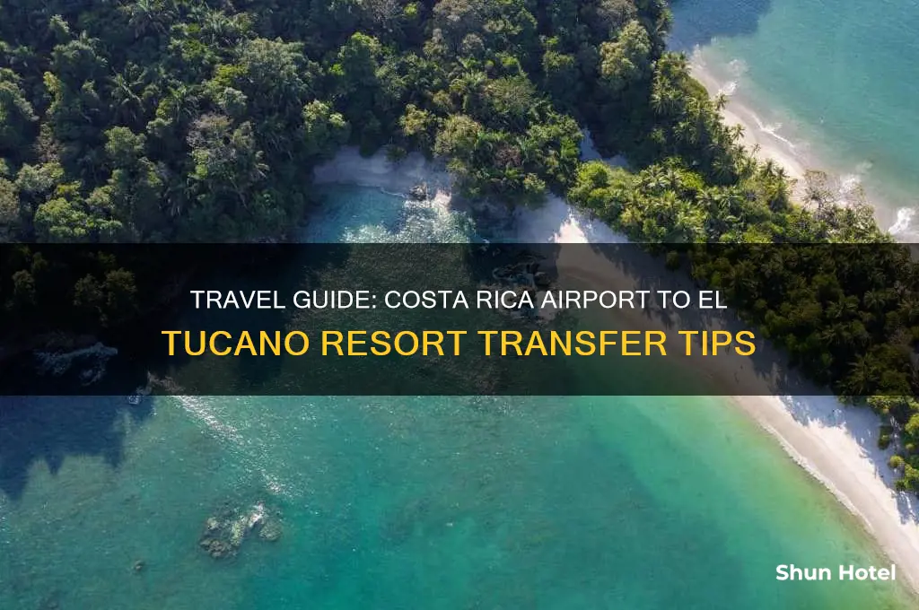 how to get from costa rica airport to el tuscano