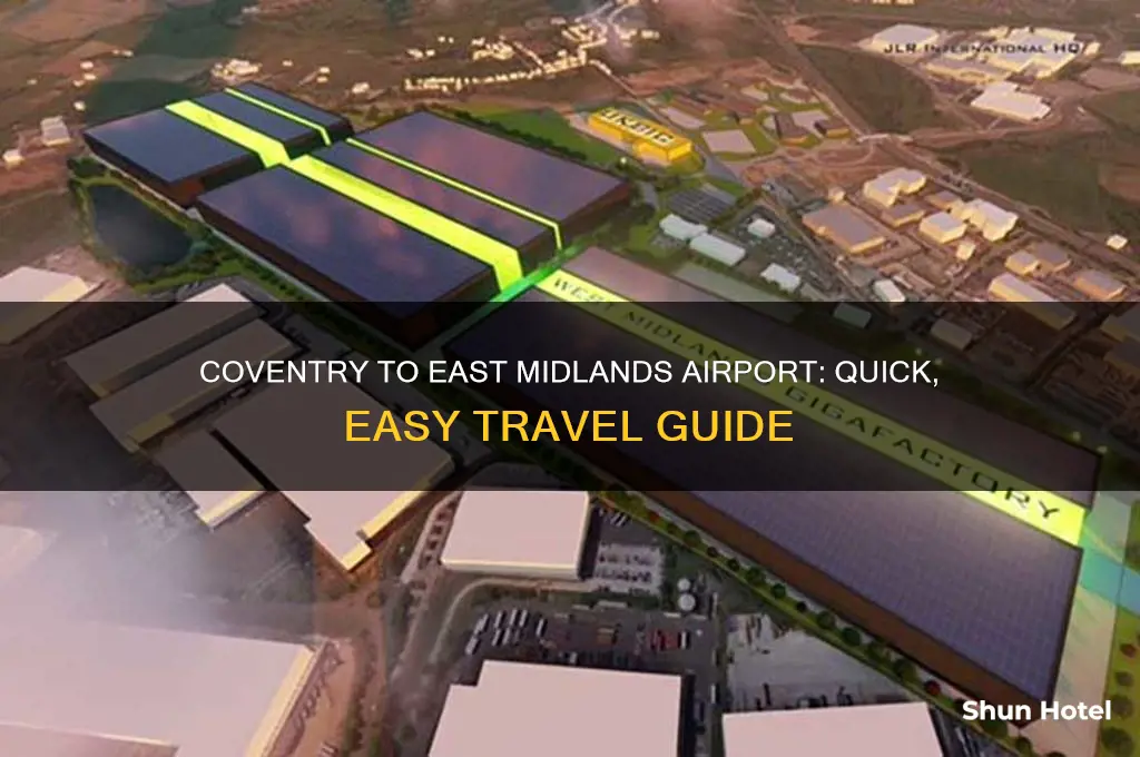 how to get from coventry to east midlands airport