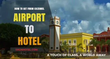 Cozumel Airport to Hotel: Easy Transportation Options and Tips