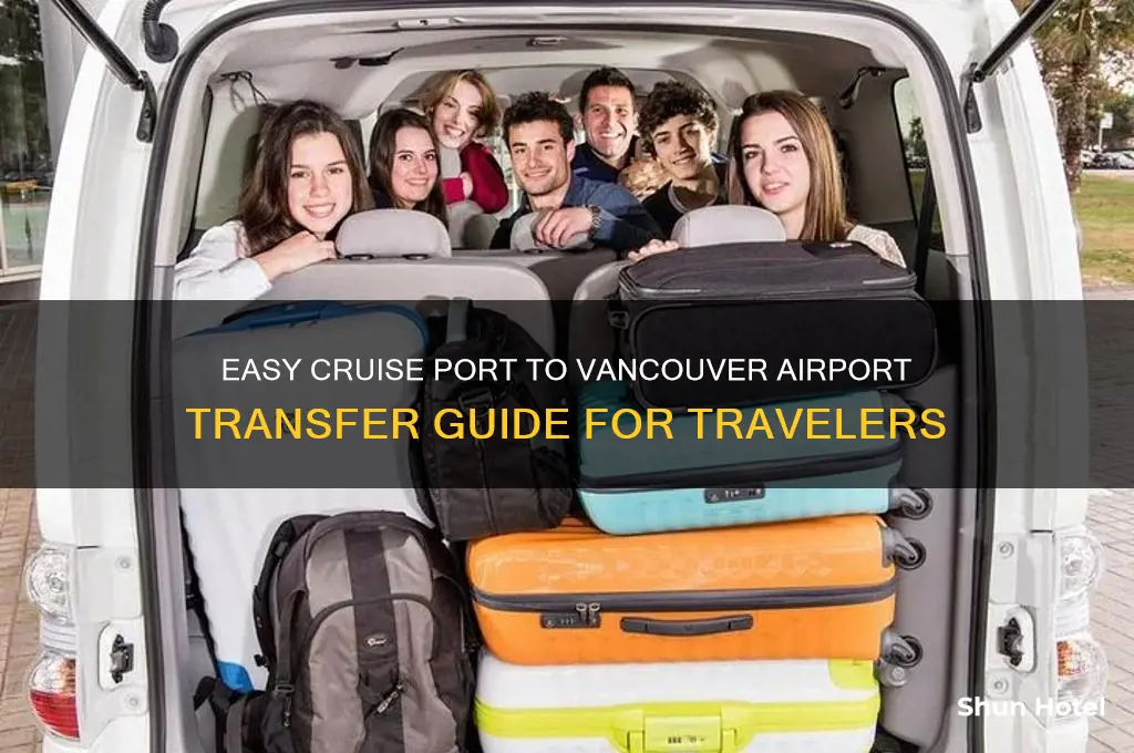how to get from cruise port to vancouver airport