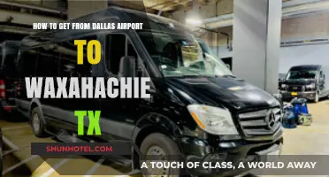 Dallas Airport to Waxahachie: Easy Transportation Options & Travel Tips
