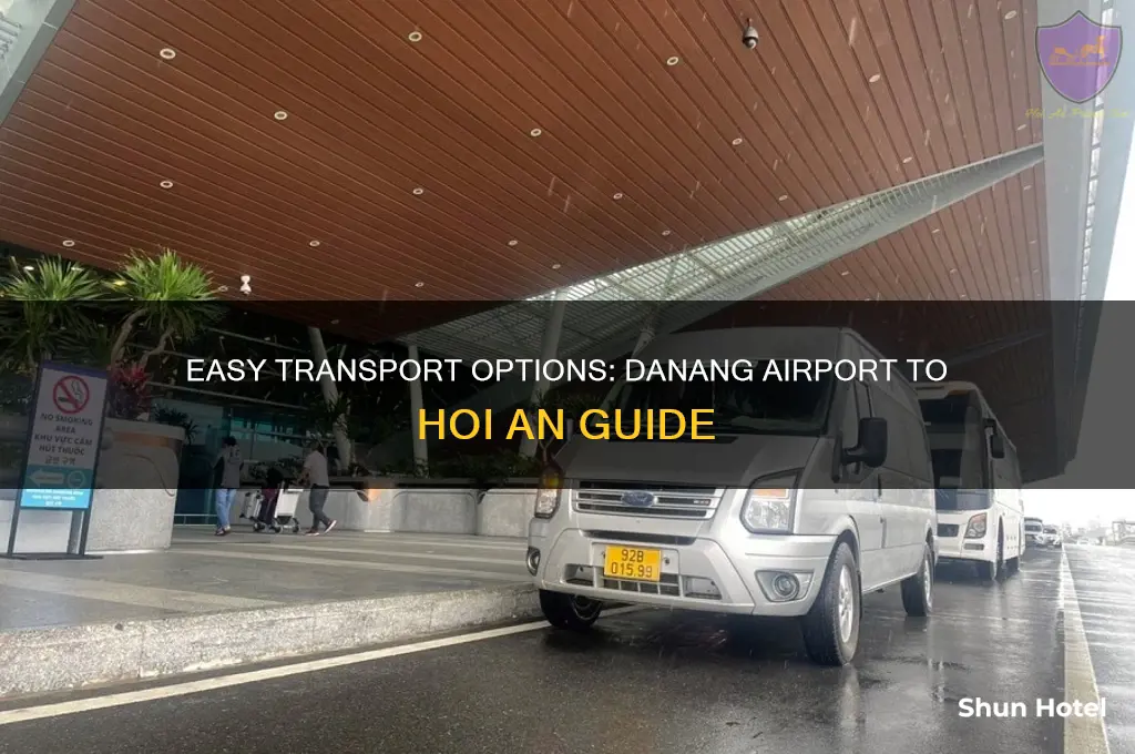 how to get from danang airport to hoi an