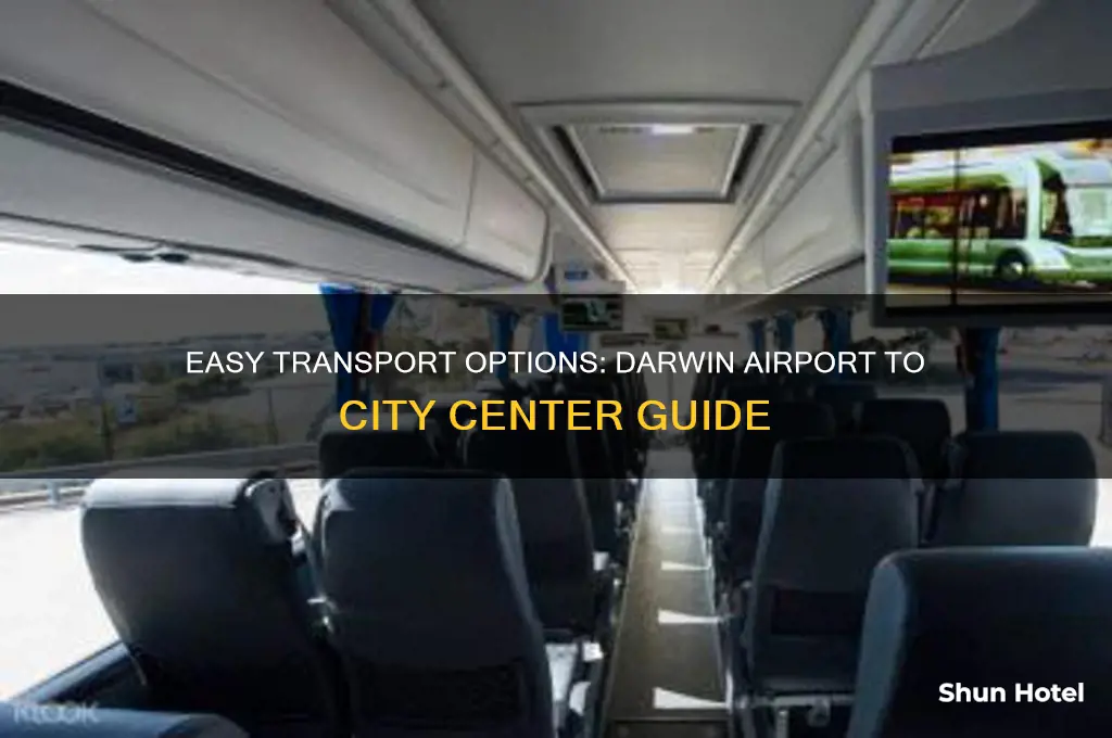 how to get from darwin airport to city