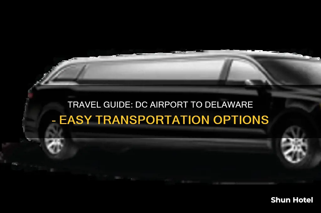 how to get from dc airport to delaware