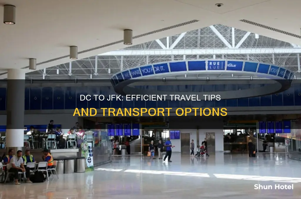 how to get from dc to jfk airport