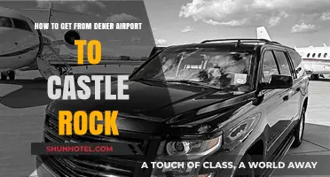 Denver Airport to Castle Rock: Easy Transportation Options & Tips