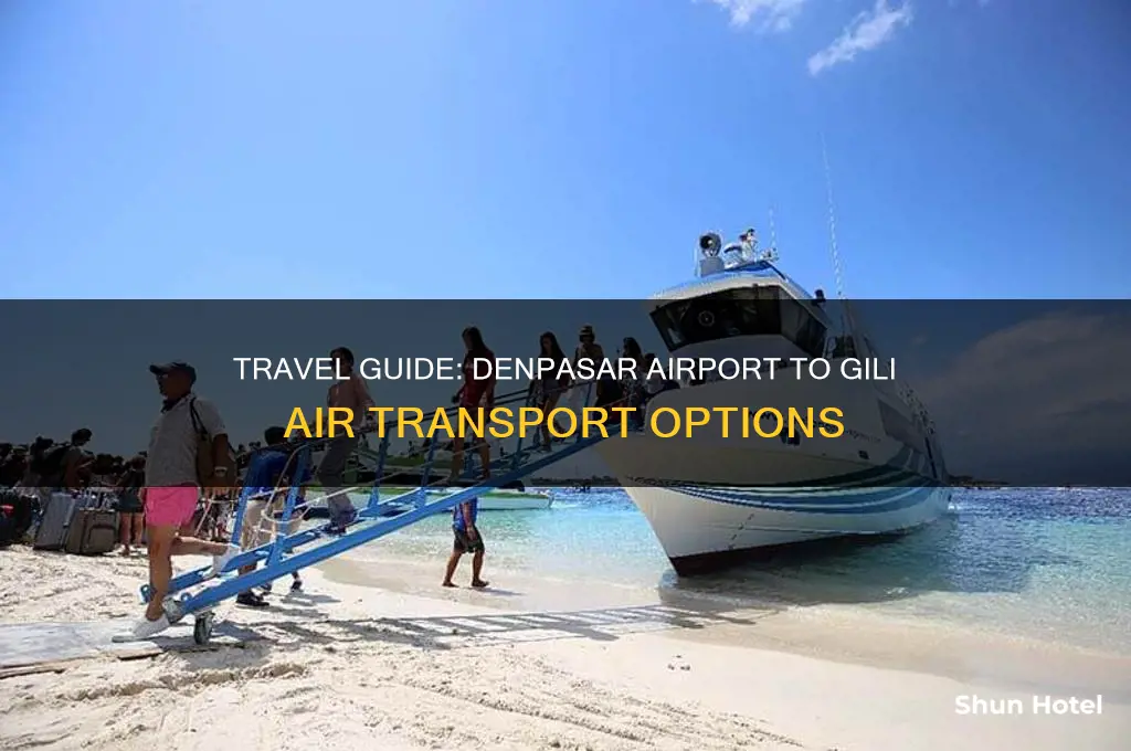 how to get from denpasar airport to gili air