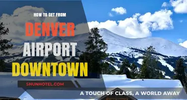 Denver Airport to Downtown: Quick, Easy, and Stress-Free Travel Tips