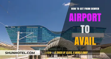 Denver Airport to Avail: Easy Transportation Options and Tips