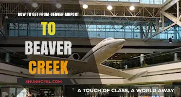 Denver Airport to Beaver Creek: Easy Transportation Options & Tips