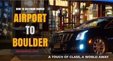 Denver Airport to Boulder: Easy Transportation Options and Tips