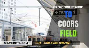 Denver Airport to Coors Field: Easy Transportation Options & Tips