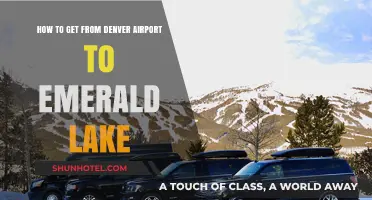Denver Airport to Emerald Lake: Your Ultimate Transportation Guide