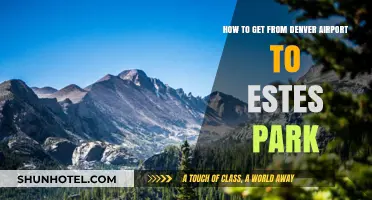 Denver Airport to Estes Park: Easy Transportation Options & Tips