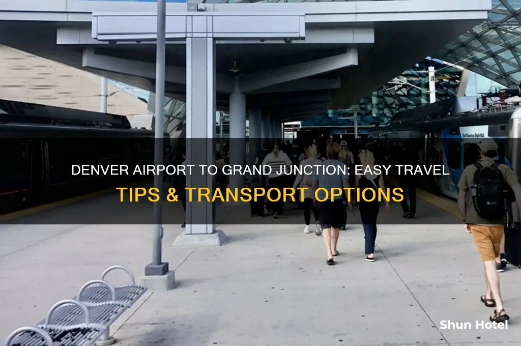 how to get from denver airport to grand junction