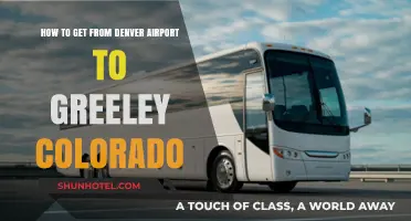 Denver Airport to Greeley: Easy Transportation Options and Tips