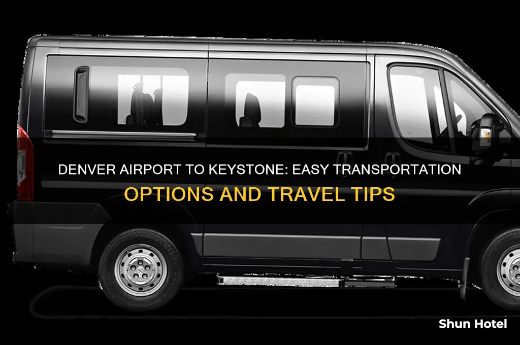 how to get from denver airport to keystone