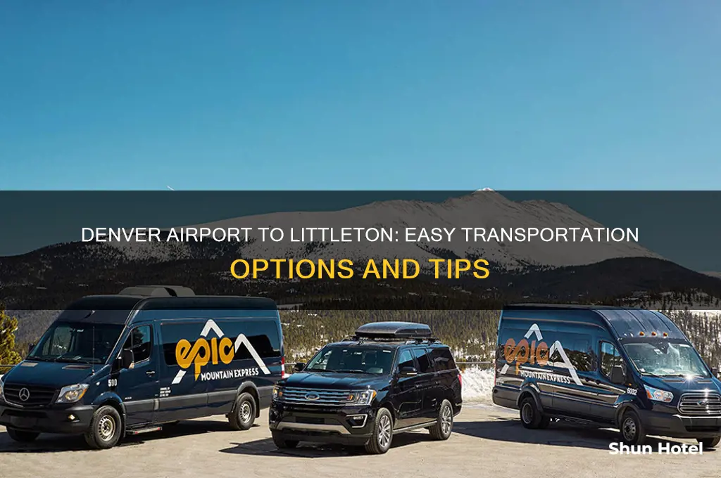 how to get from denver airport to littleton
