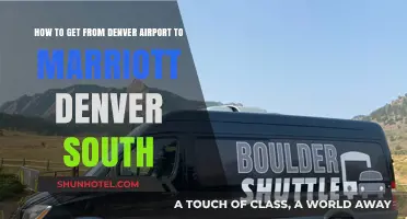 Denver Airport to Marriott Denver South: Easy Transportation Options