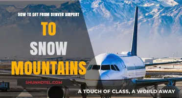 Denver Airport to Snow Mountains: Your Ultimate Transportation Guide