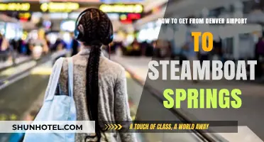Denver Airport to Steamboat Springs: Easy Transportation Options & Tips