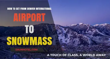 Denver Airport to Snowmass: Easy Transportation Options & Travel Tips