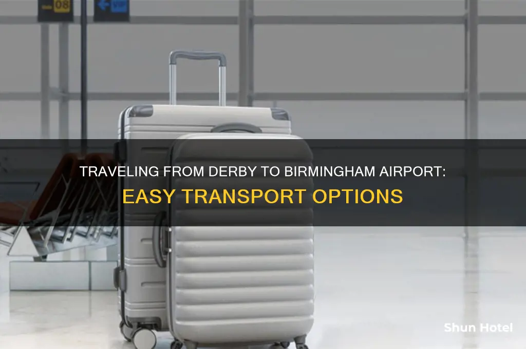 how to get from derby to birmingham airport