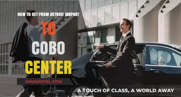 Detroit Airport to Cobo Center: Quick, Easy Transportation Options