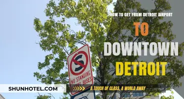 Easy Detroit Airport to Downtown Detroit Transportation Options Guide