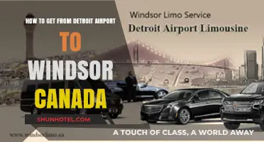 Travel Guide: Detroit Airport to Windsor, Canada