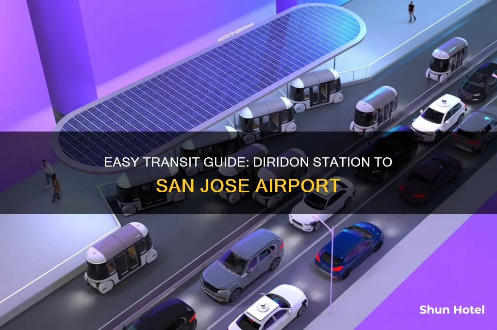 how to get from diridon station to san jose airport