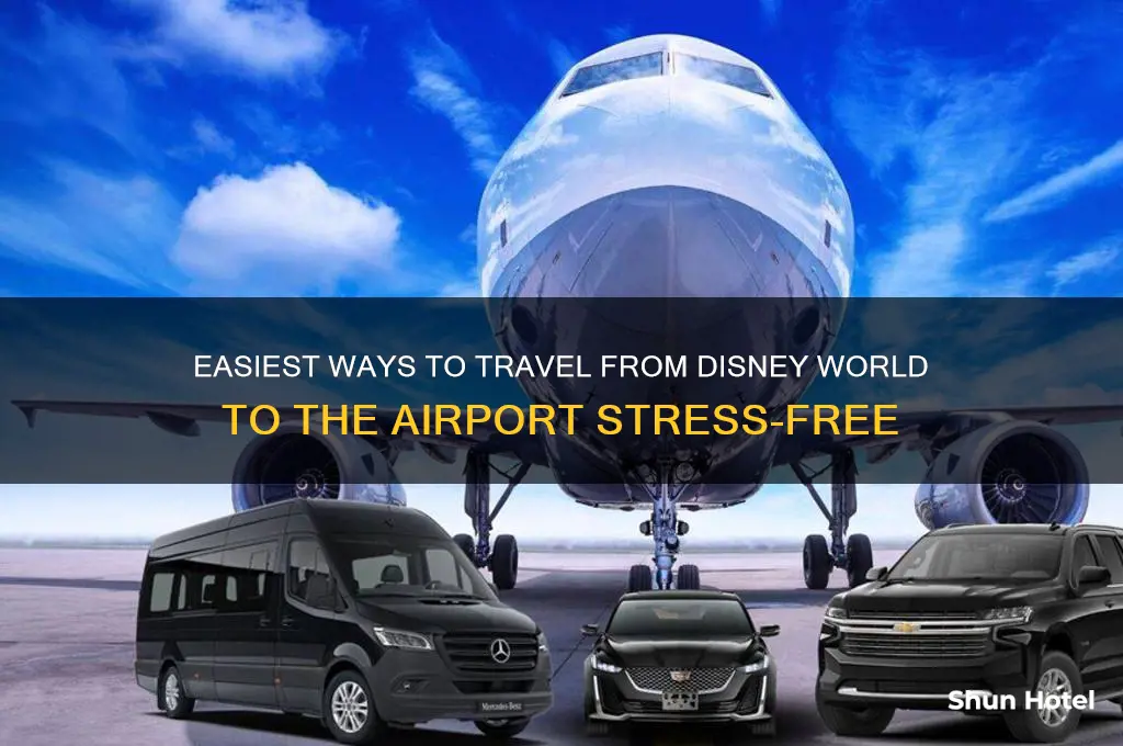 how to get from disney to airport