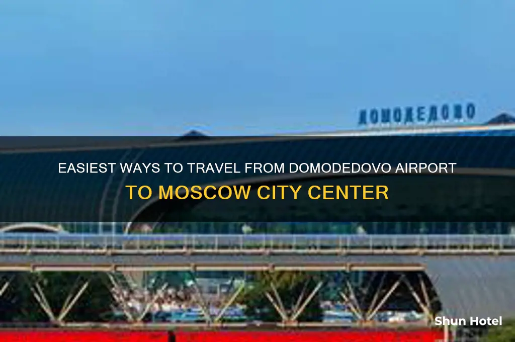 how to get from domodedovo airport to moscow