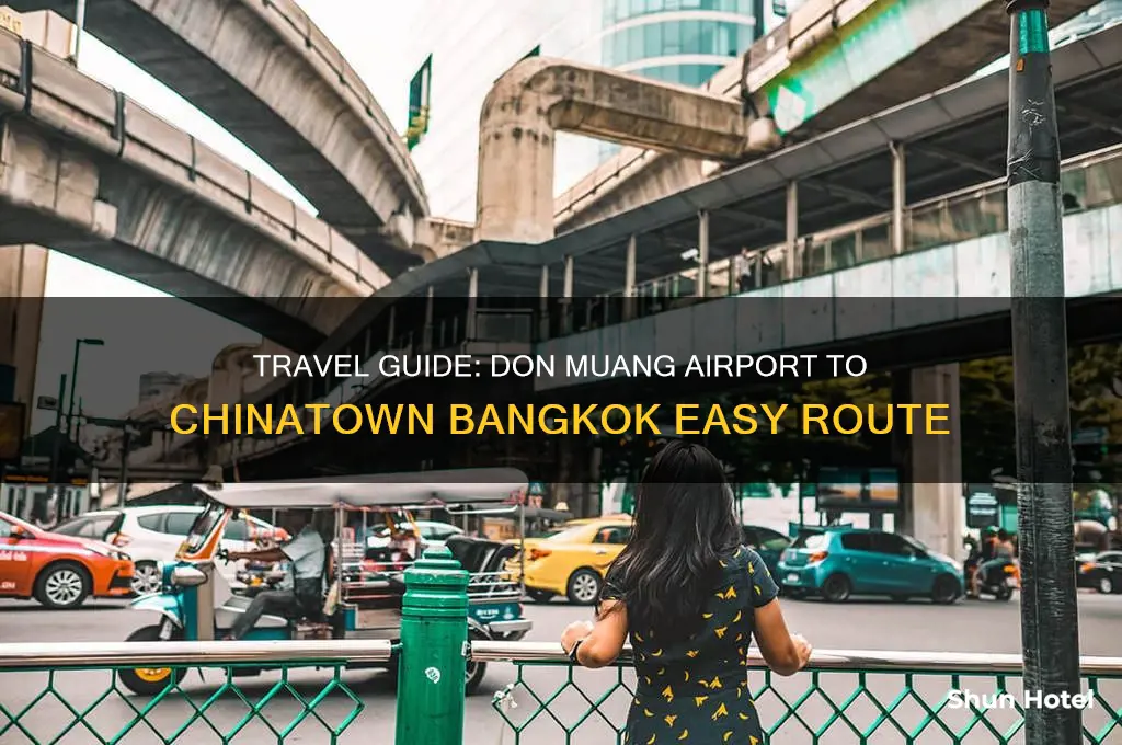 how to get from don muang airport to chinatown
