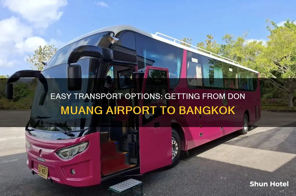 how to get from don muang airport