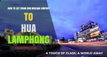 Travel Guide: Don Mueang Airport to Hua Lamphong, Bangkok