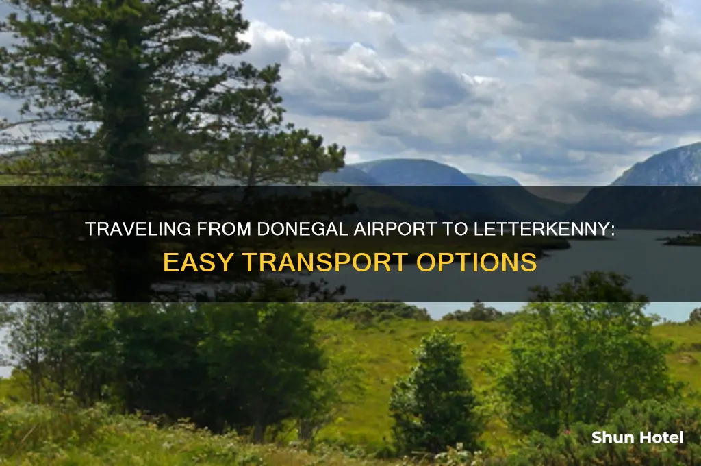 how to get from donegal airport to letterkenny
