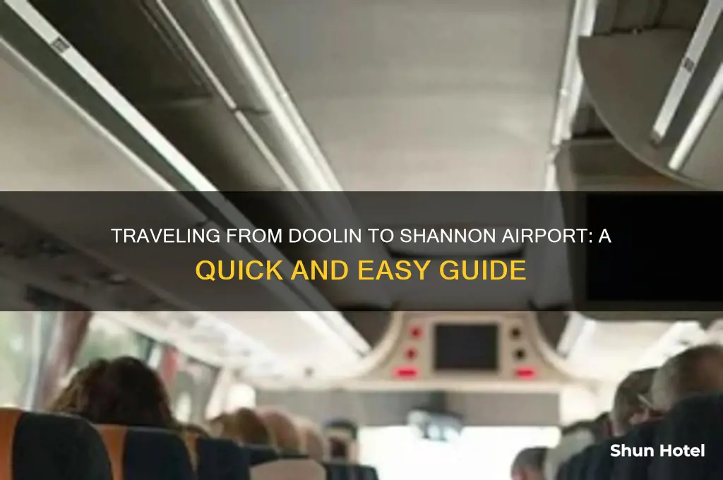 how to get from doolin ireland to shannon airport