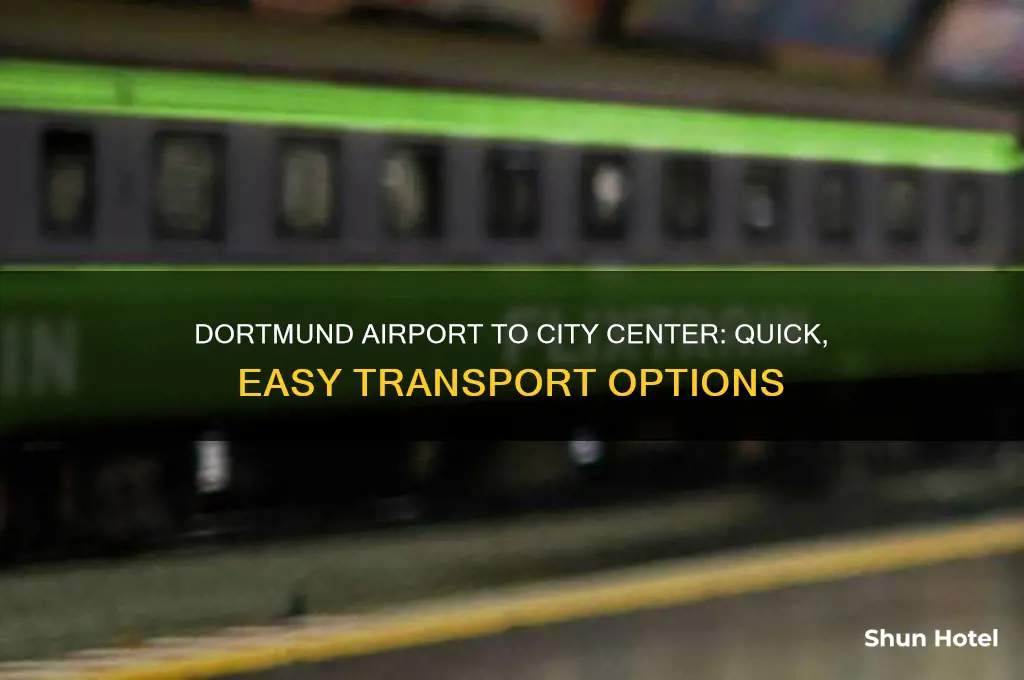 how to get from dortmund airport to city