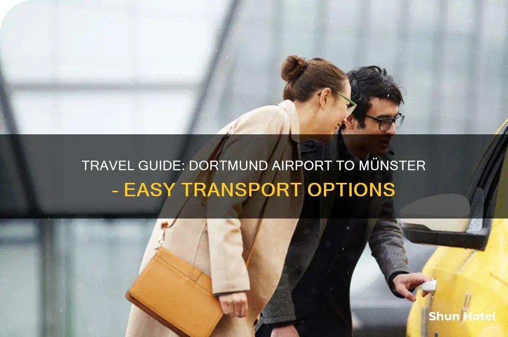 how to get from dortmund airport to munster