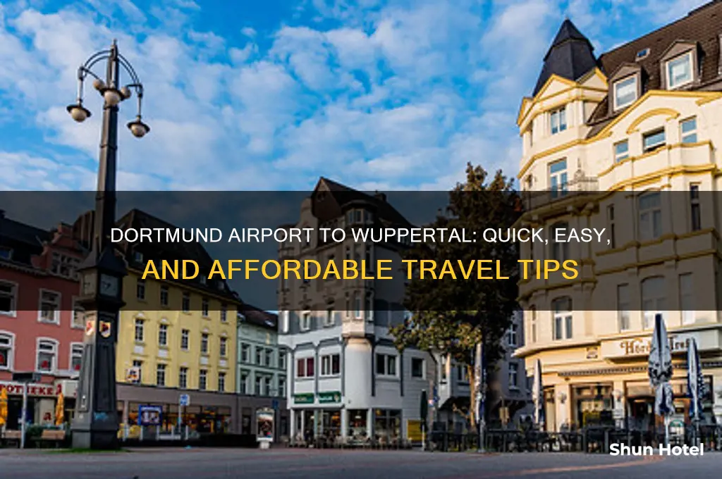 how to get from dortmund airport to wuppertal