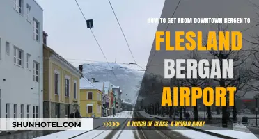 Easy Travel Guide: Downtown Bergen to Flesland Airport Route