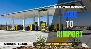 Quickest Routes from Downtown Salt Lake City to the Airport
