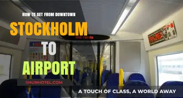 Easiest Ways to Travel from Downtown Stockholm to the Airport