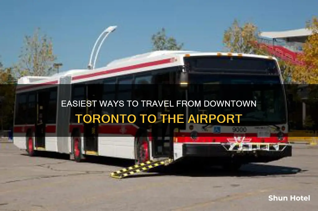 how to get from downtown toronto to airport