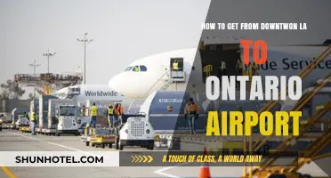 Easiest Ways to Travel from Downtown LA to Ontario Airport