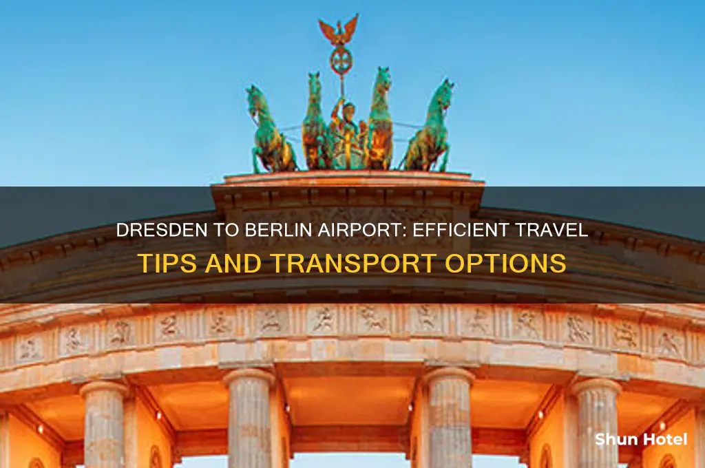 how to get from dresden to berlin airport