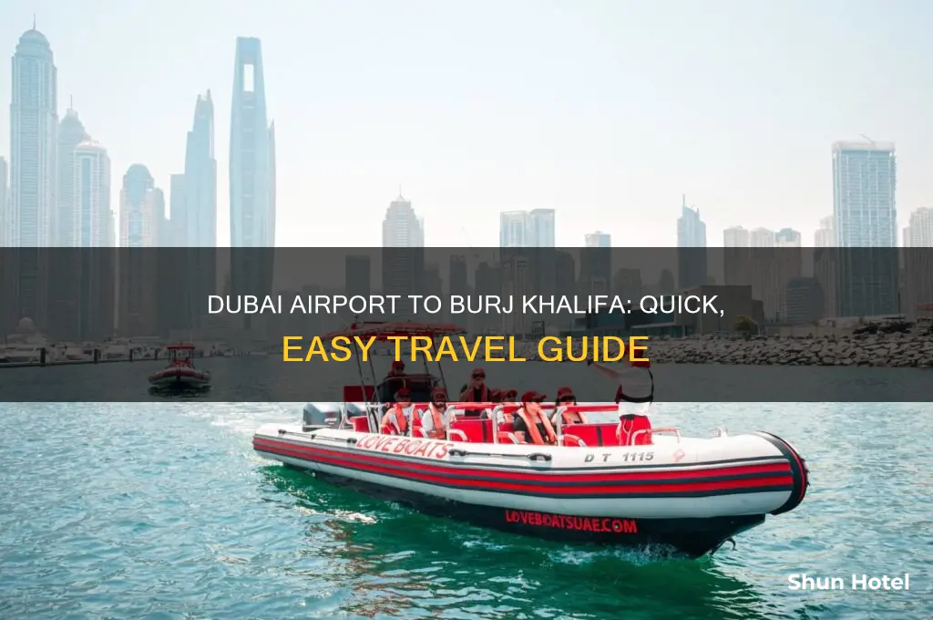 how to get from dubai airport to burj khalifa