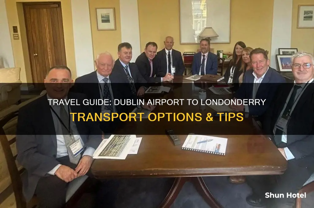 how to get from dublin airport to londonderry